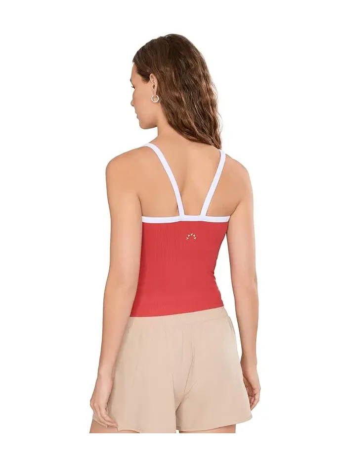 Топ Varley Theon Scoop Neck Tank — изображение 4 из 5, оранжевый