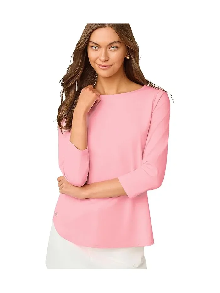 Топ Key West 3/4 рукав Lilly Pulitzer — изображение 1 из 5, розовый