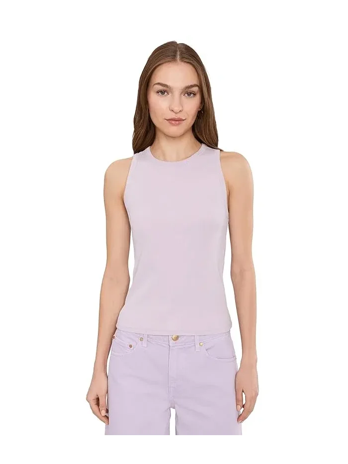 Топ Sunwashed Rib Tank Lilla P, Freesia Wash — розовый