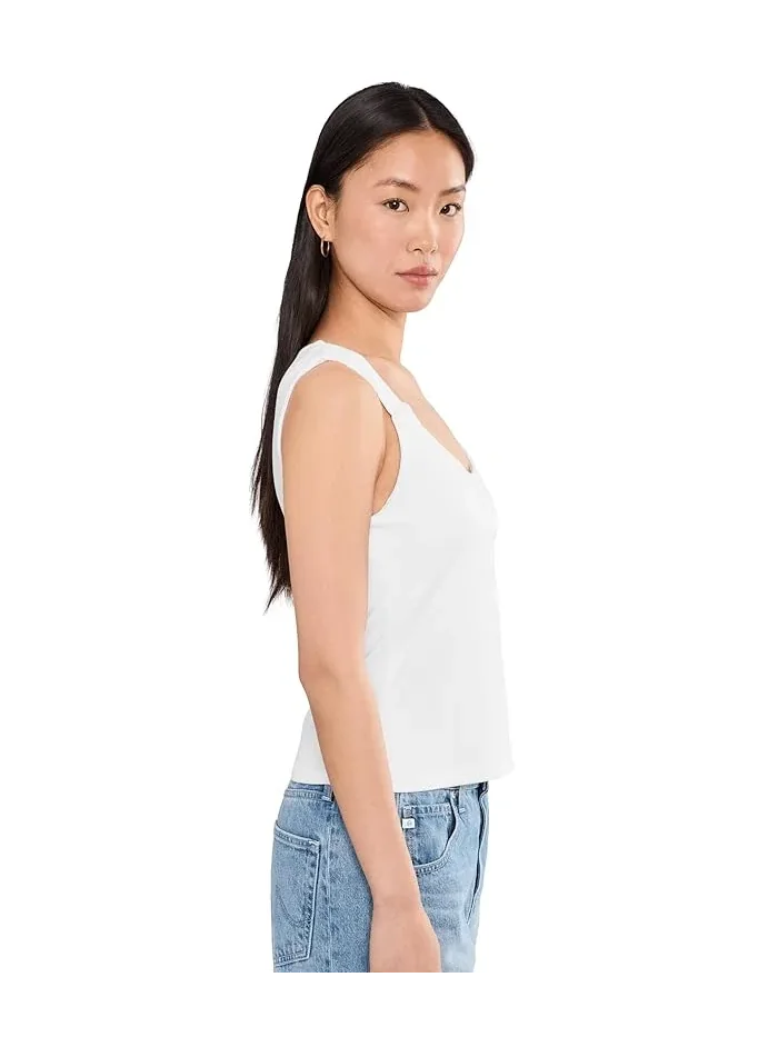 Топ без рукавов с встроенным бюстгальтером Petite Sleeveless Built In Bra Knit Top Liverpool Los Angeles — изображение 3 из 5