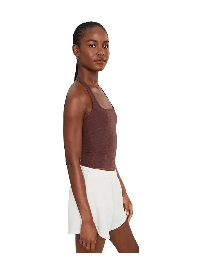 Топ Beyond Yoga Spacedye Midway Square Halter — изображение 3 из 5, серый