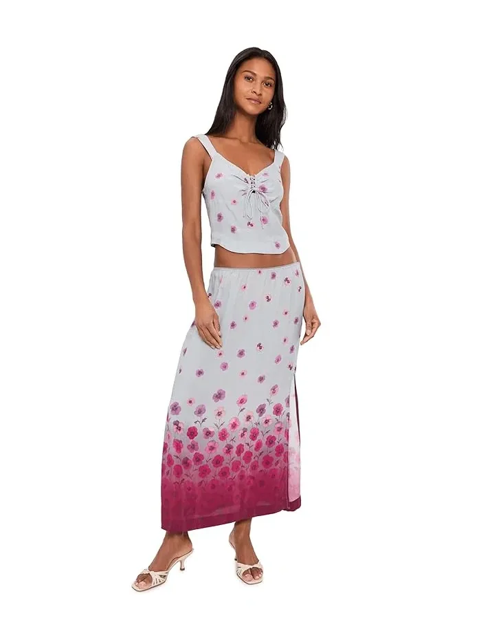 Миді спідниця-комплект з топом Of The Season Free People — изображение 1 из 5, зеленый