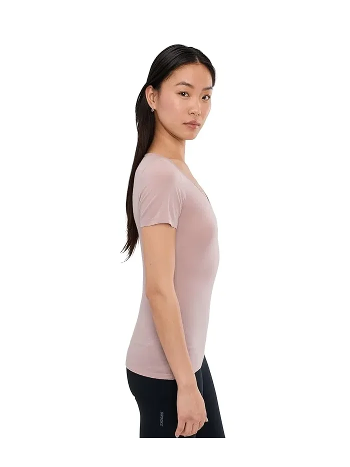 Футба Merino 150 Siren Short Sleeve Sweetheart Icebreaker — изображение 3 из 5, розовый