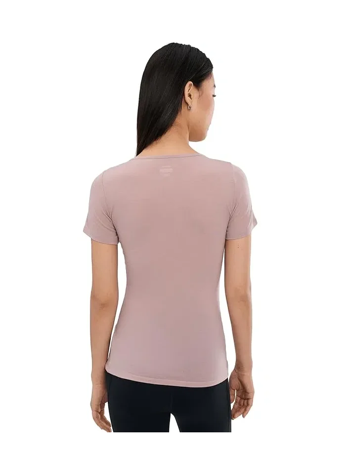 Футба Merino 150 Siren Short Sleeve Sweetheart Icebreaker — изображение 4 из 5, розовый