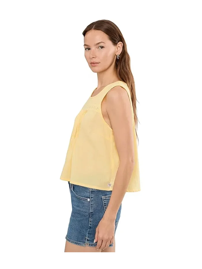 Топ Toad&Co Manzana Pin Tuck Tank — изображение 3 из 5, майер