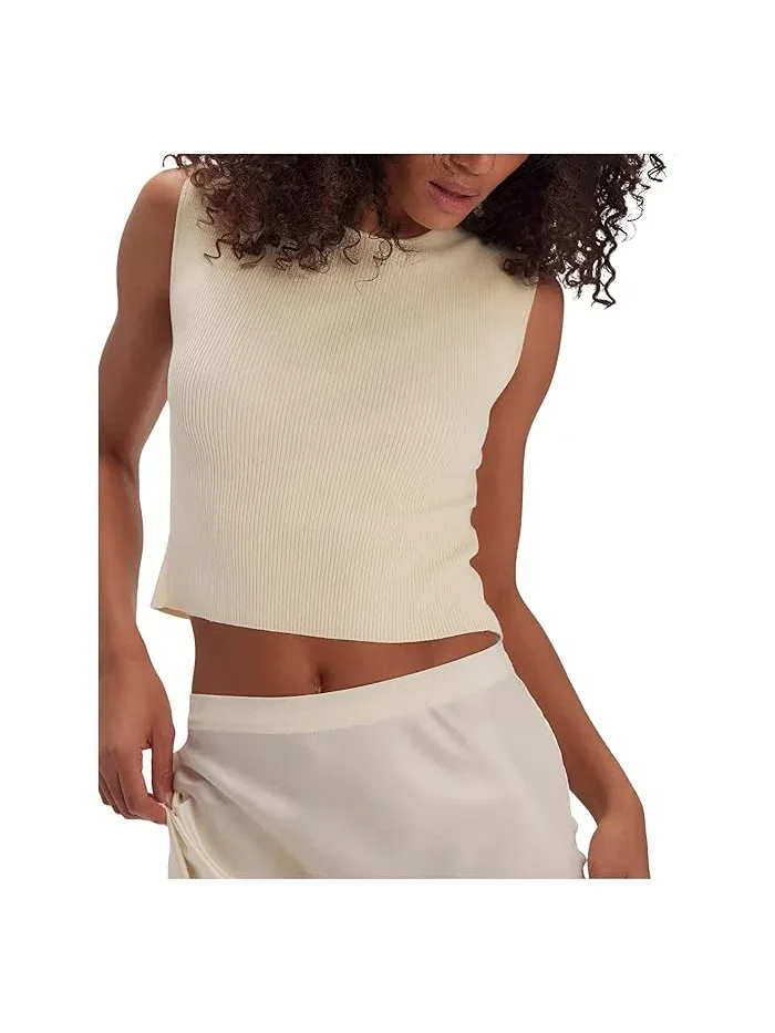 Топ Free People Back To Back Tee — изображение 1 из 3, слоновая кость