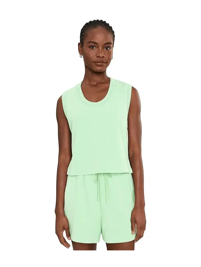 Топ Varley Cambrie Scoop Neck — изображение 1 из 5, зеленый
