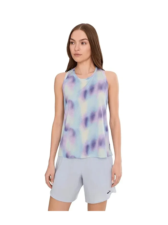 Топ для бега Dash Tank Printed Brooks — изображение 1 из 5, эйфорический галоген