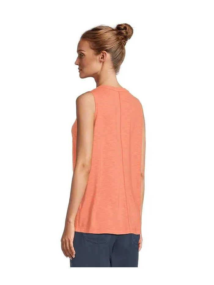 Топ Streamside Tank Top Split-Neck L.L.Bean — изображение 3 из 5, оранжевый