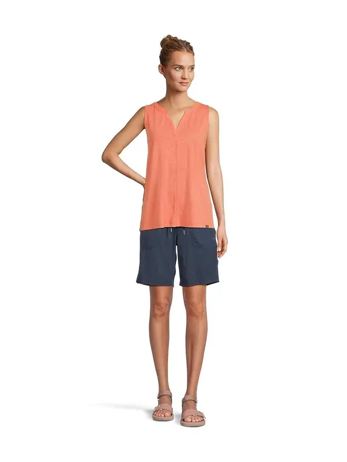 Топ Streamside Tank Top Split-Neck L.L.Bean — изображение 5 из 5, оранжевый
