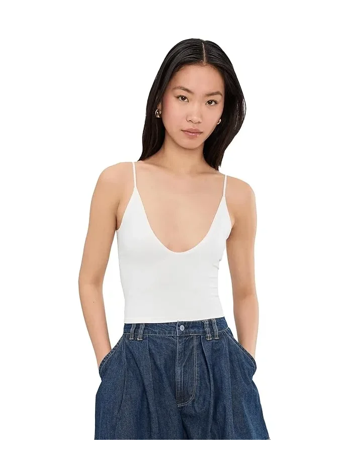 Топ Round Two Skinny Strap Free People — изображение 1 из 5, слоновая кость