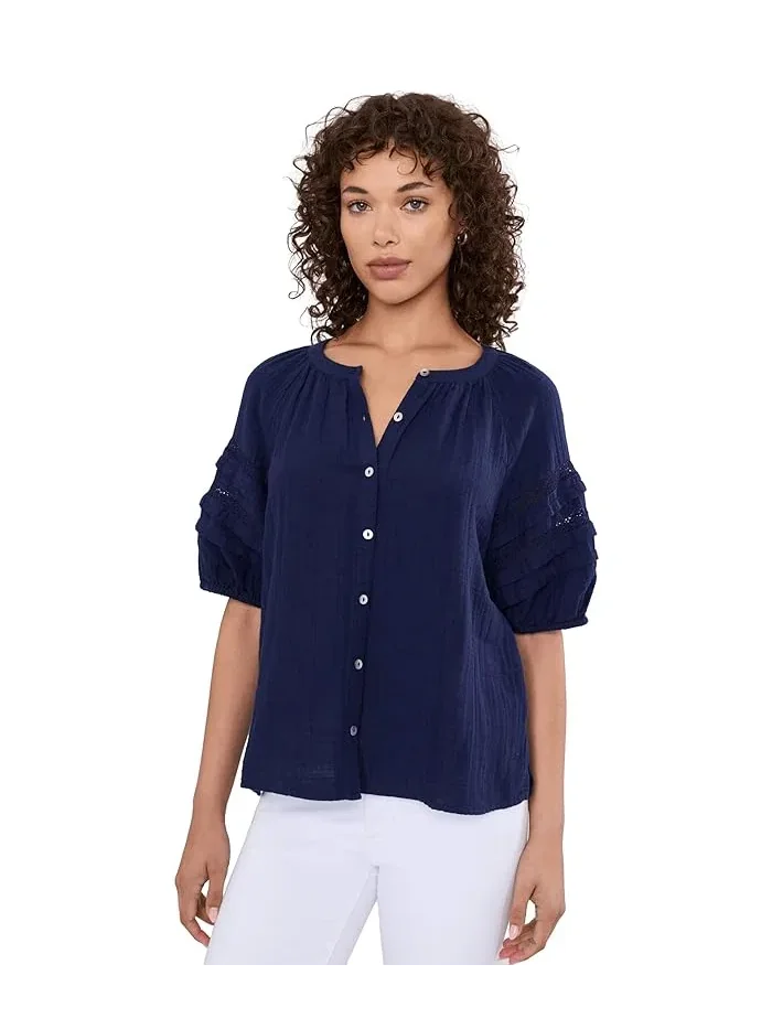Топ с рукавами-фонариками Tommy Bahama — изображение 1 из 5, берег