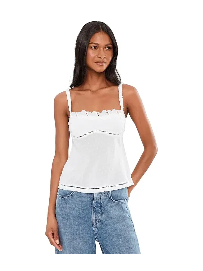 Топ Little Love Tank Free People — изображение 1 из 5, слоновая кость