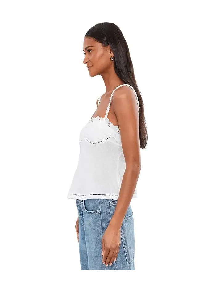 Топ Little Love Tank Free People — изображение 3 из 5, слоновая кость
