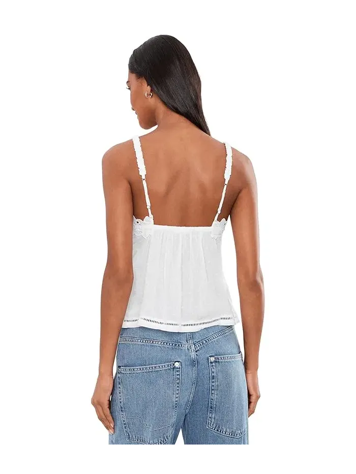 Топ Little Love Tank Free People — изображение 4 из 5, слоновая кость