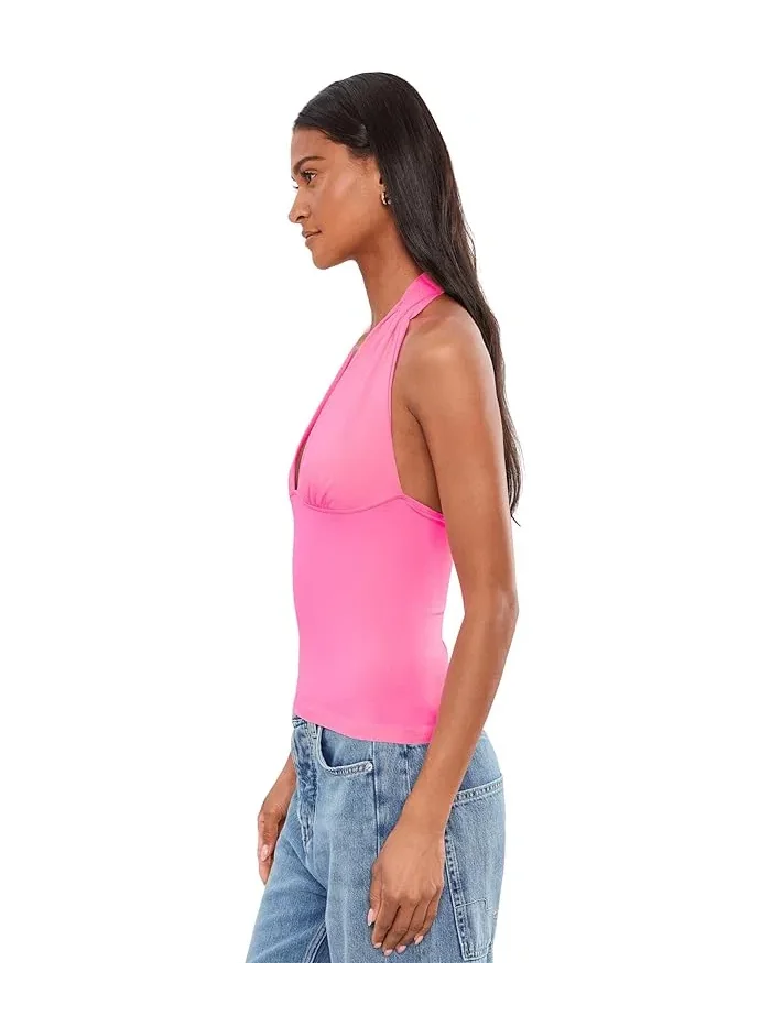 Топ Round Two Halter Free People — изображение 3 из 5, цветок фестиваля
