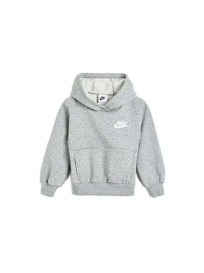 Худи Nike Kids Futura Club Fleece Pullover — изображение 1 из 3, темный серый