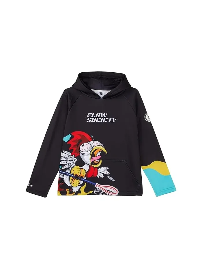 Худи FLOW SOCIETY Youth Chicken & Waffle Hoodie — черный