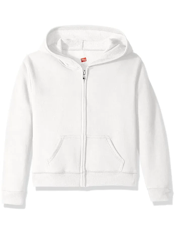 Худи на молнии флис Hanes — фиолетовый