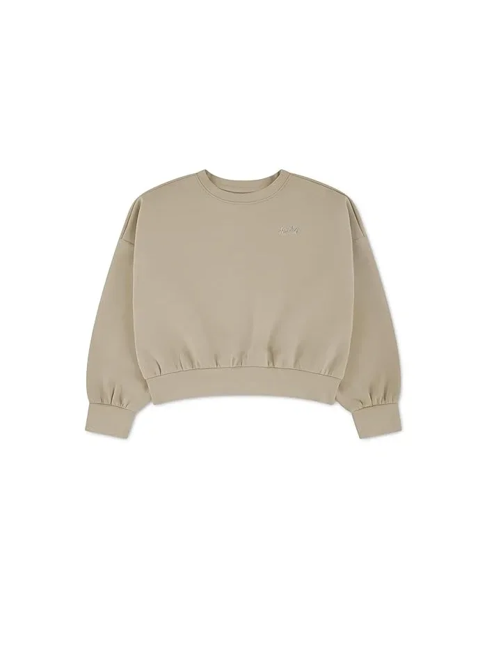Худи Hurley Kids All Day Crew Neck — бежевый
