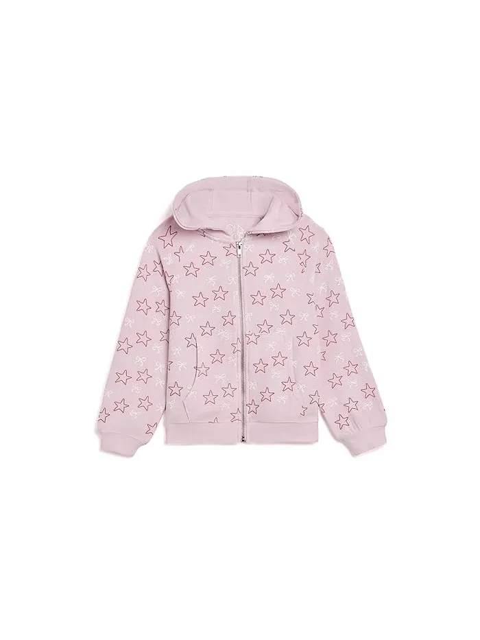 Худи Chaser Kids Cozy Knit Zip-Up Hoodie — розовый