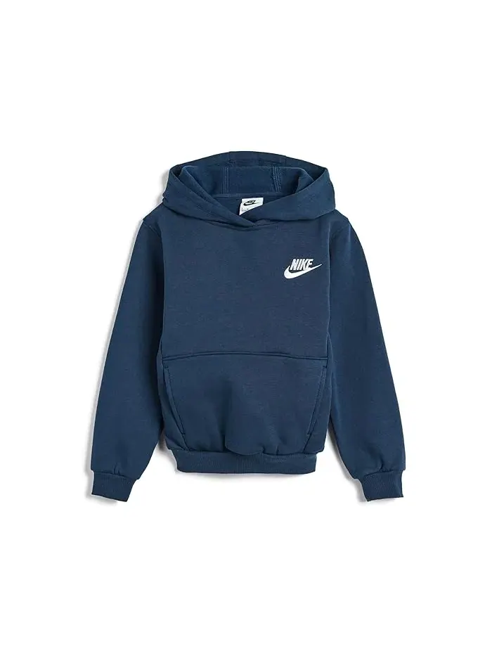 Худи Nike Kids Sportswear Club Fleece Pullover — изображение 1 из 3, темно-синий