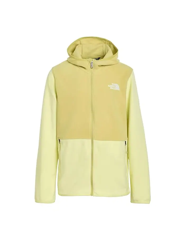 Худи Glacier Full Zip Hoodie The North Face Kids — изображение 1 из 2, лимонный