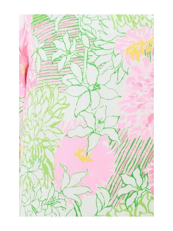 Платье-туника с цветочным принтом Rayanna Lilly Pulitzer — изображение 5 из 5, белый