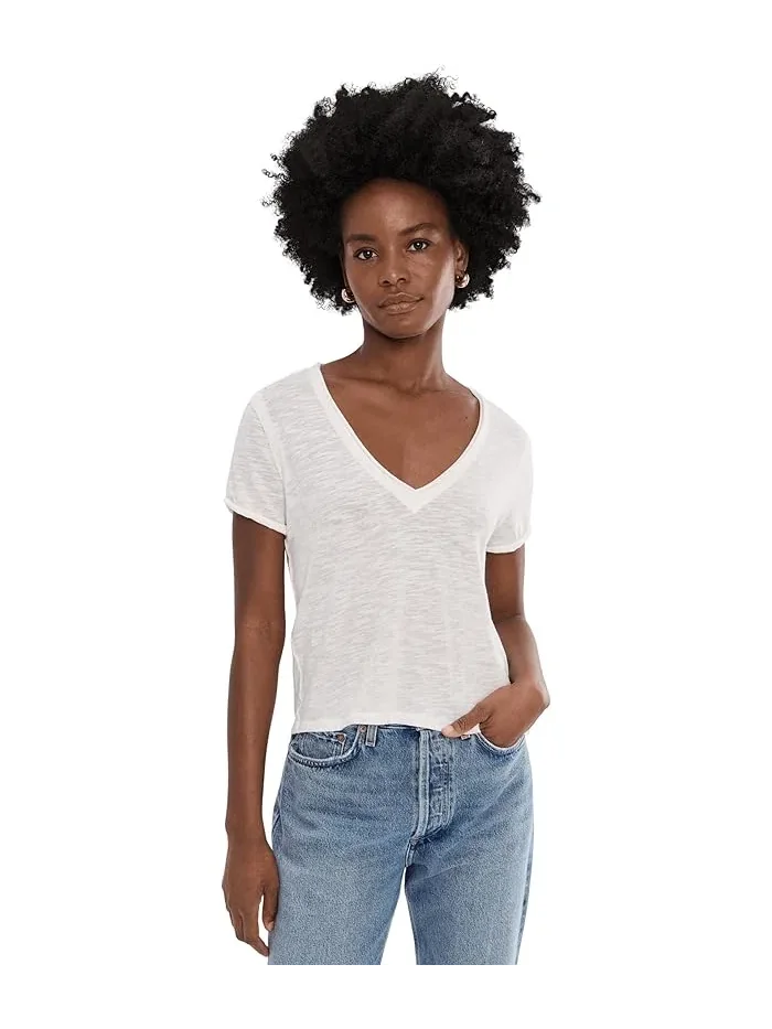 Футболка Free People We The Free Take 2 Tee — изображение 1 из 5, слоновая кость