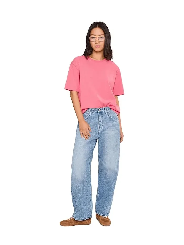 Футболка свободная Kennedy Boyfriend Tee Michael Stars — изображение 2 из 5, драгонфрут
