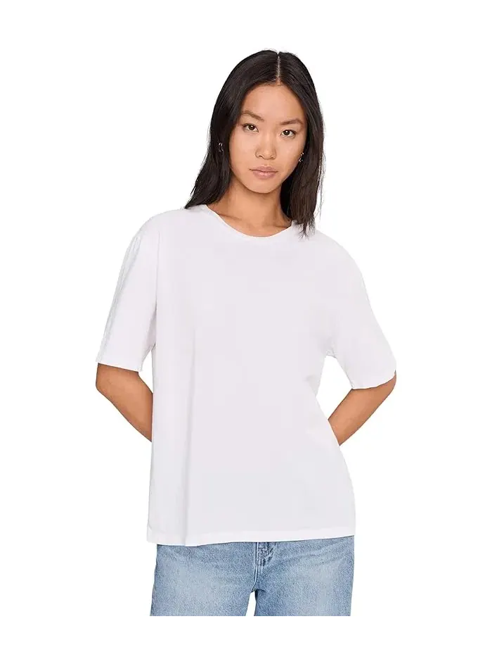 Футболка Michael Stars Kennedy Boyfriend Tee — изображение 1 из 5, белый