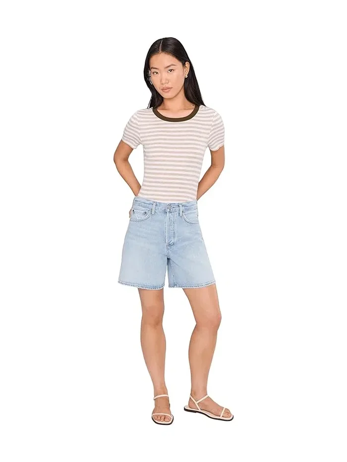 Футболка с кольцевой отделкой Jenny Ringer Michael Stars — изображение 2 из 5, белый