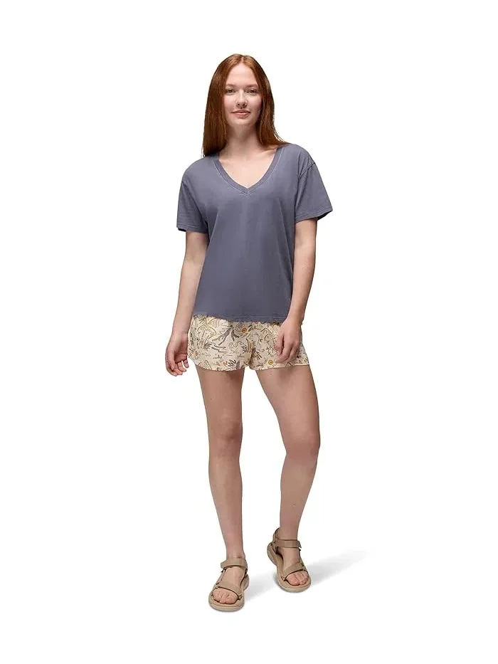 Футболка с V-образным вырезом Everyday V-neck Tee Prana — изображение 2 из 5, таро