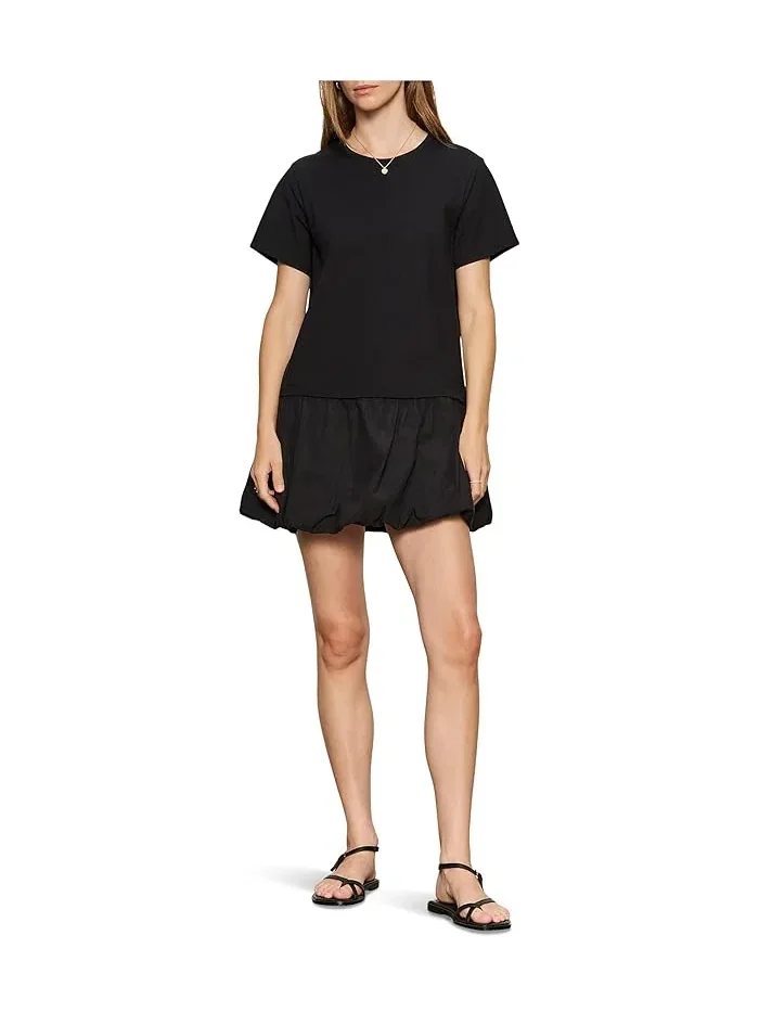 Платье-рубашка Sanctuary For Keeps Bubble Shirtdress — изображение 2 из 4, черный