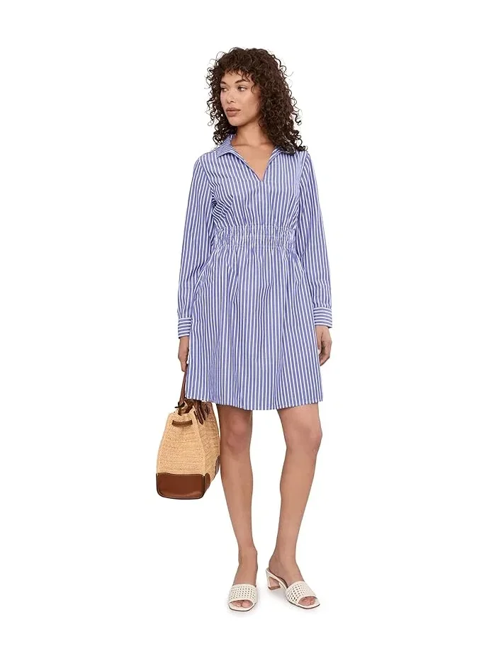 Платье-рубашка полосатое Sunlit Stripe Tommy Bahama — изображение 2 из 5, синий