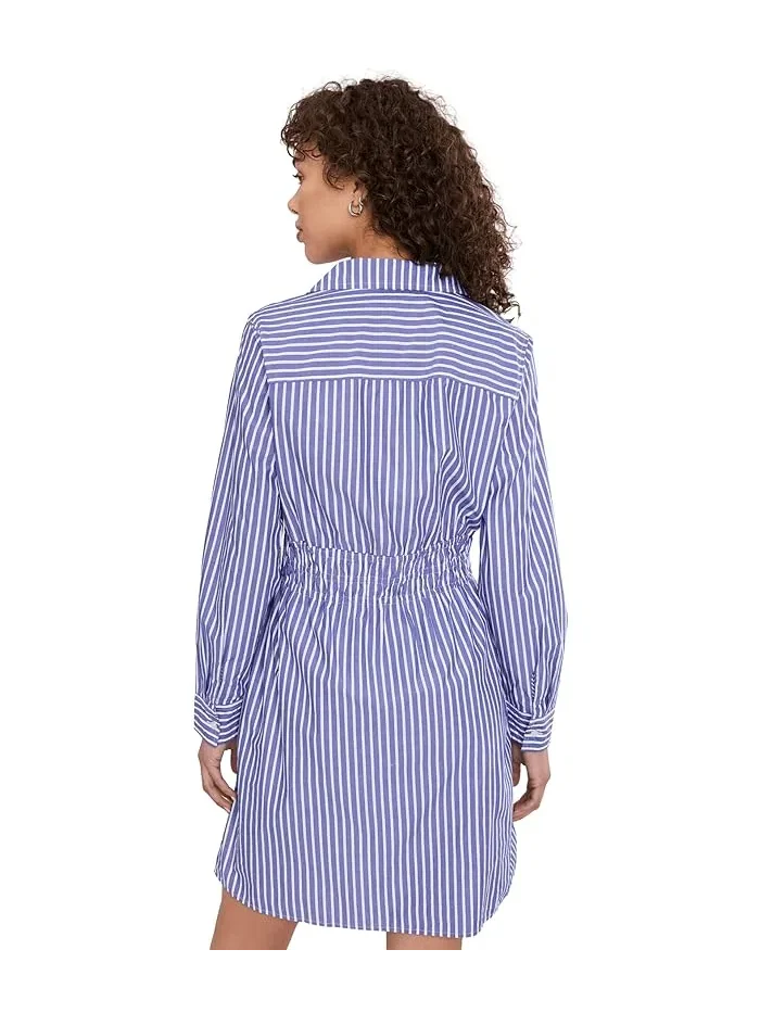 Платье-рубашка полосатое Sunlit Stripe Tommy Bahama — изображение 4 из 5, синий