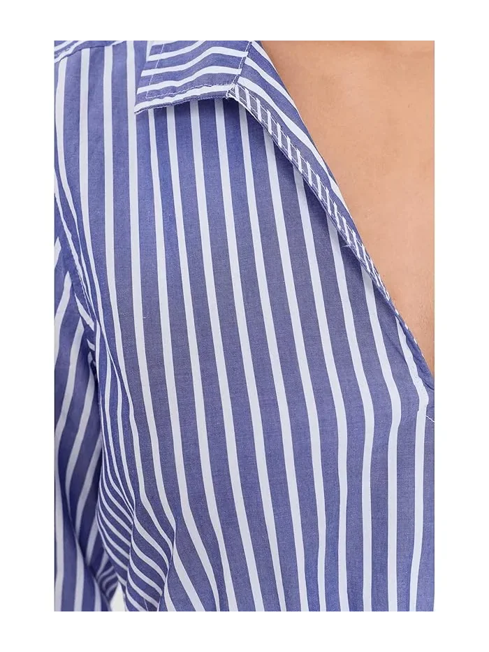 Платье-рубашка полосатое Sunlit Stripe Tommy Bahama — изображение 5 из 5, синий