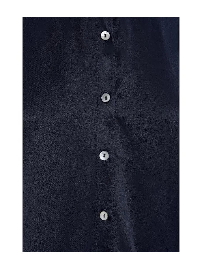 Рубашка с длинным рукавом Devin Dolman Button Up Michael Stars — изображение 5 из 5, ночной