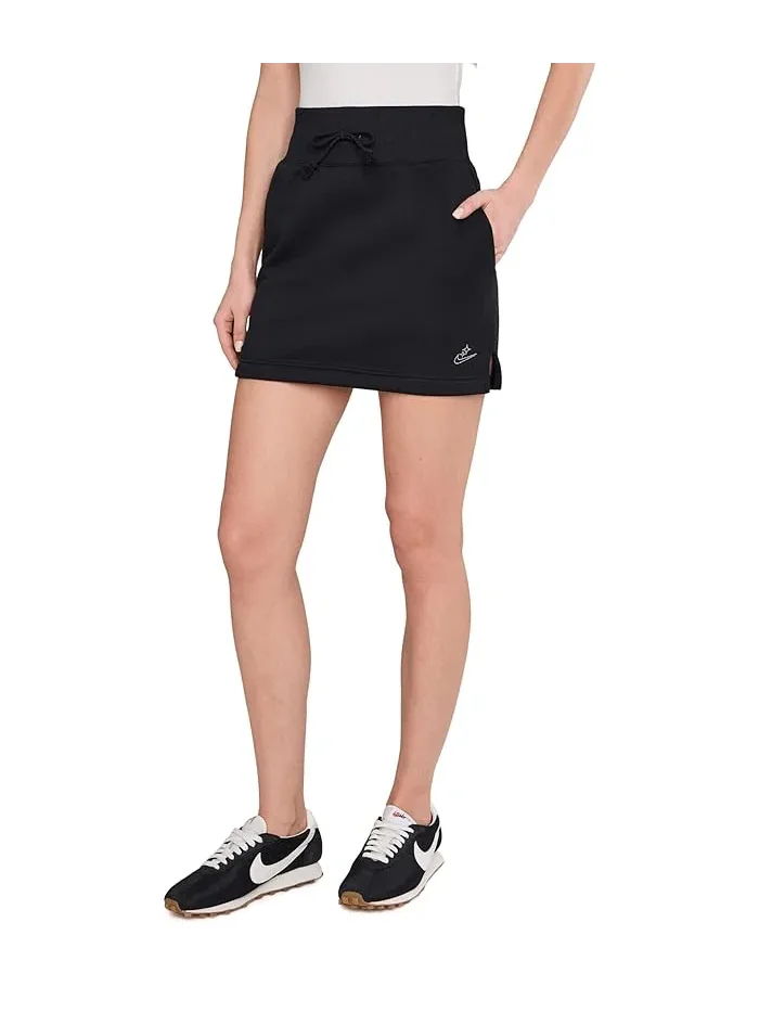 Юбка мини флисовая Nike Sportswear Phoenix — изображение 1 из 5, черный
