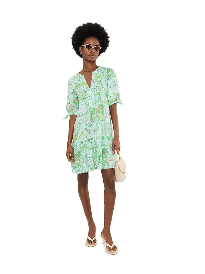 Платье с цветочным принтом Shae Lilly Pulitzer — изображение 2 из 5, белый