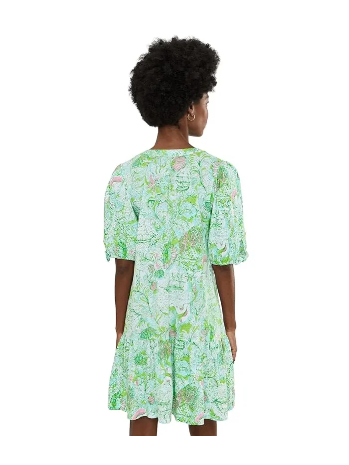 Платье с цветочным принтом Shae Lilly Pulitzer — изображение 4 из 5, белый