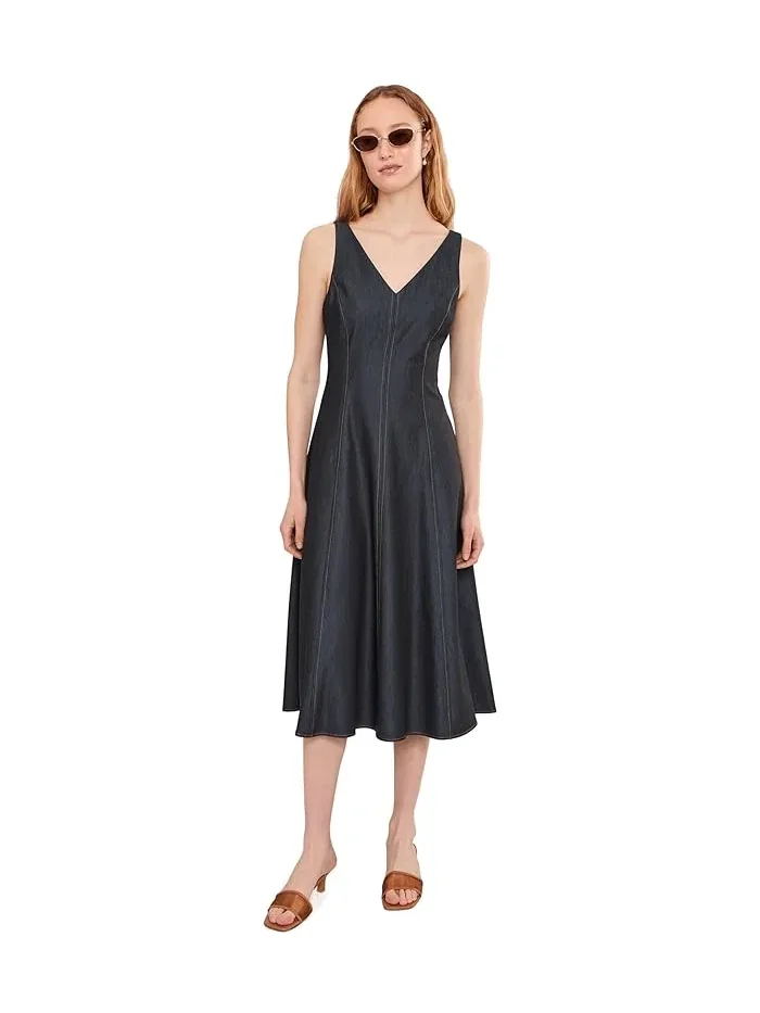 Платье A-line Calvin Klein — изображение 2 из 5, синий