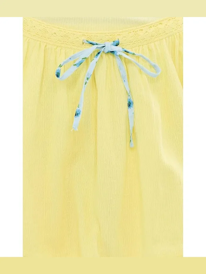 Юбка мини Lady Tulip Free People — изображение 5 из 5, желтый