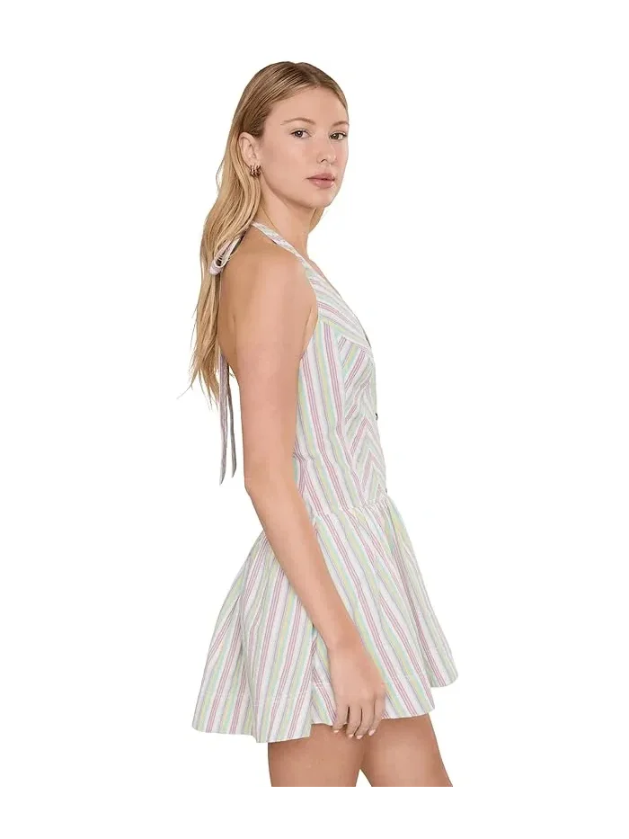 Платье мини хлопковое Clean Break Y/D Free People — изображение 3 из 5, мульти