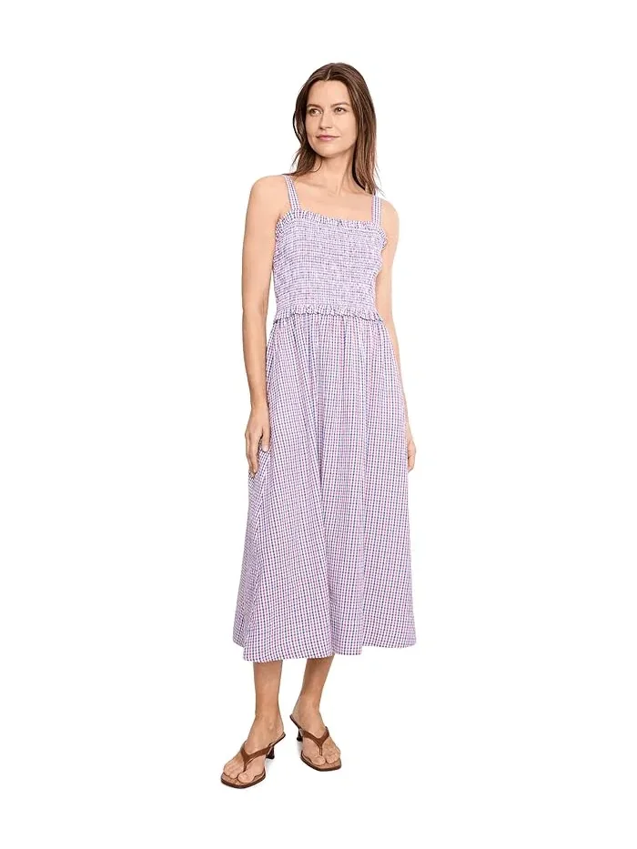Платье миди Ellen Midi Dress Vineyard Vines — изображение 1 из 5, маринер
