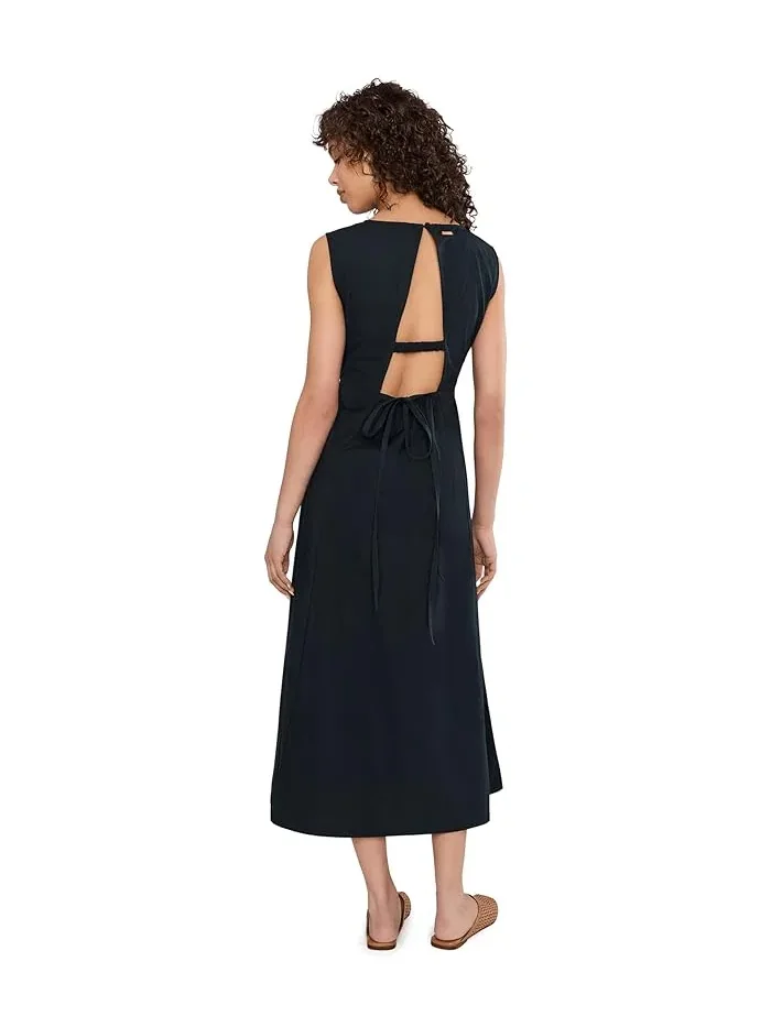 Платье миди Barbour Liza Maxi Dress — изображение 4 из 5, черный