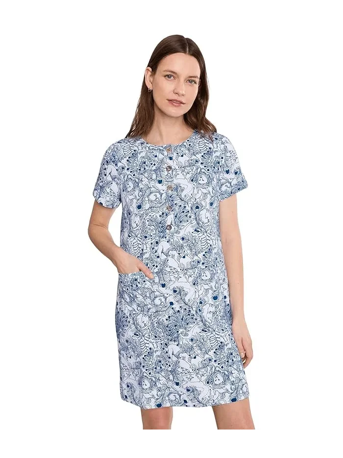Платье хлопковое Cameron Dress Lilly Pulitzer — изображение 1 из 5, темно-синий