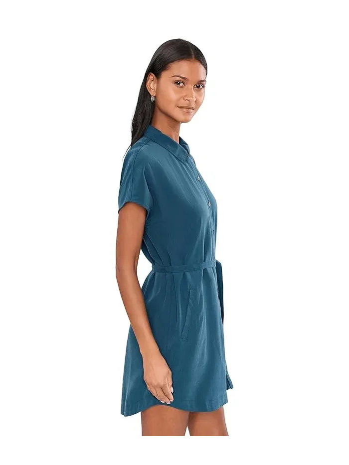 Платье Camino Pucker Dress Royal Robbins — изображение 3 из 5, глубокий синий