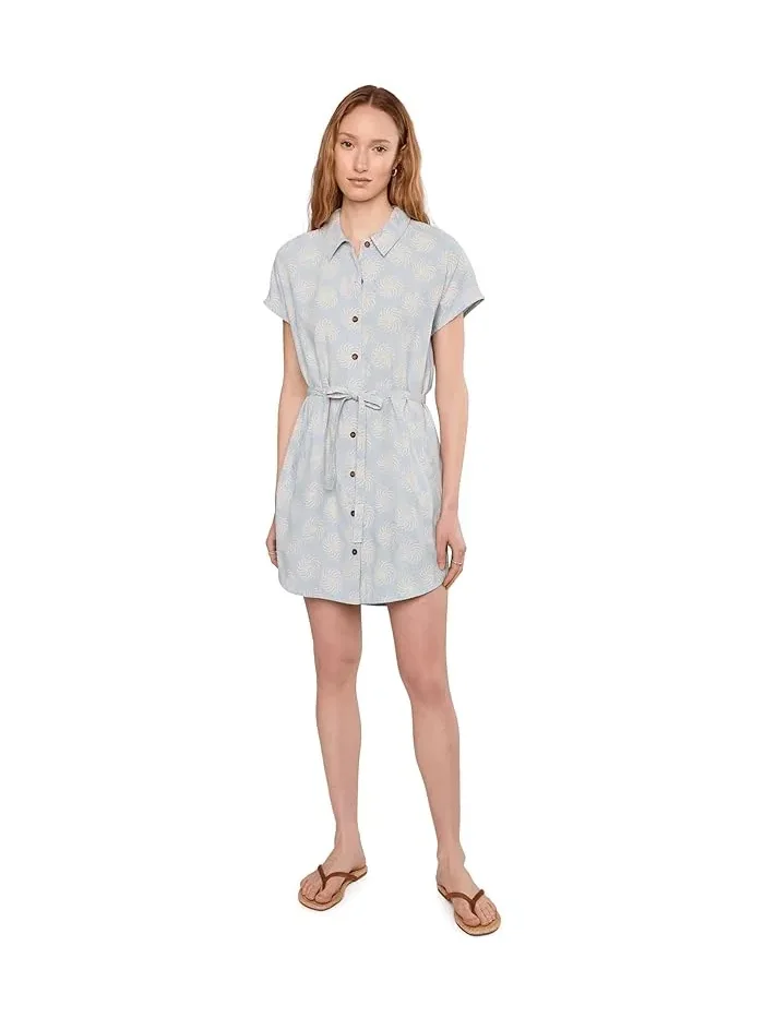 Платье с воротником Camino Pucker Dress Royal Robbins — изображение 2 из 5, белый