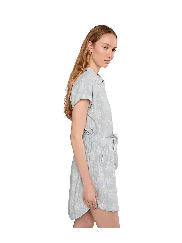 Платье с воротником Camino Pucker Dress Royal Robbins — изображение 3 из 5, белый